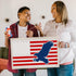 American Flag Stencil, 50 Star Stencils 13 Stars 1776 Templates for American Flag Wood Burning Spray Painting Drawing Craft Projects (Small)...