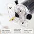 5PCS 1/2" to 1/4" Router Collett Adapter Bit Shank Reduction Sleeve Tools for Woodworking Engaving Machine...