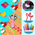 24PCS Farm Animal Drinking Straws Reusable for Kids Farm Theme Birthday Party Favors Supplies Decorations with 2 PCS Cleaning Brushes (Farm Animal...