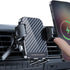 Wireless Car Charger, 15W Fast Charging Phone Holder Car Charger Air Vent Car Mount for iPhone 14 13 12 Mini Pro Max 11 XR XS X, Samsung Galaxy S2...