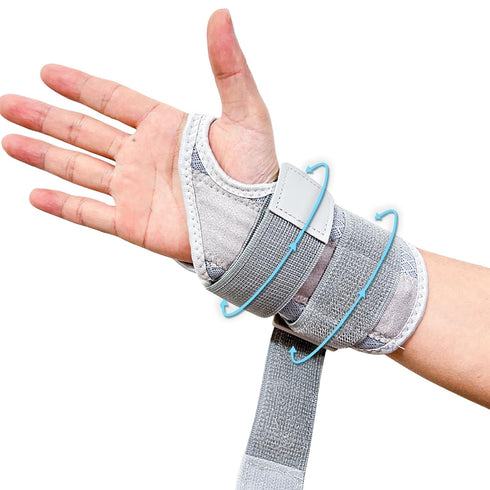 Thumb Splint with Wrist Brace, Thumb Brace for Arthritis Pain and Support, Tenosynovitis, CMC Joint Repetitive Injuries, Thumb Stabilizer Fits Bot...