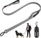 Heavy Duty Dog Leash, Laqibak Double-Sided Reflective Double Handle Dog Leash - Double-Layer Thickening, Lockable Safety Carabiner Design, 6 FT Pe...