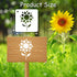 60 Reusable Flower Stencils for Painting on Wood and Canvas Sunflower Leaf Rose Bee Bird Stencil Small Craft Stencils 3x3 Inch Paint Stencils for ...