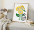 GSS Designs Sunflower Stencils 8.3x11.7Inch Flower Stencils for Painting on Wood Canvas Paper Fabric Floor Furniture Reusable Mylar Stencil for Cr...