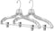 Whitmor Crystal Suit Hangers with Clips S/2...