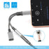 USB C to 3.5mm Headphone and Charger Adapter, 2-in-1 USB C PD 3.0 Charging Port to Aux Audio Jack and Fast Charging Dongle Cable Cord Compatible w...