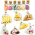 13 Packs Cute 1:12 Miniature Dollhouse Food Lollipop Toast Cheese Bread Donut Fruit Slice Jar Glass Bottle Mini Kitchen Scene Model Simulation DIY...