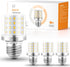 MIAOKE E26/E27 LED Bulb,10W Three Color Mode Dimmable Light Bulbs?900Lumen Light Bulb?Can Reduce Energy Consumption by 90%?Spiral Light Bulbs are ...