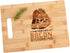 Darth Vader I Find Your Lack Of Bacon Disturbing Engraved Bamboo Wood Cutting Board with Handle Charcuterie Cheese Star Wars Gift 8.5 x 11"...
