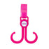 Nuby Double Stroller Hook, Adjustable Hook, Pink...