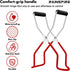 Canning Jar Lifter, Canning Tongs Jar Lifter, Canning Tools, Canning Supplies for Home Kitchen, Stainless Steel, Red...