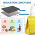 iknoe Insulated Lunch Bag for Women, 9L Sturdy Wide-Open Foldable & Portable Lunch Tote with Interior Pockets, Water-resistant Thermal Lunch Coole...