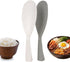 Extra Long Rice Paddle Spoon Scooper Spatula Safe Non Stick Standing Kitchen Cookware Tool Heat Resistant Rice Cooker Spoon Server Made in Korea (...
