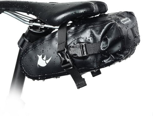 Rhinowalk Bicycle Saddle Bag, Waterproof Bike Bag Under seat Bag 1.5L Rainproof Mountain Road Bike Seat Bag Bicycle Bag Professional Cycling Acces...