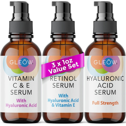 Retinol Serum for Face - Vitamin C Face Serum with Hyaluronic Acid Serum for Face, Vitamin C Serum for Face, Retinol for Face, Glow Face Serum for...