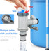 Plunger Valve with Holder for Intex above Ground Pool Hose - Replacement Parts Compatible with Pool Filter Pump (1 Pack)...