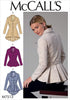 McCall's Patterns M7513 E5 Misses' Notch-Collar, Peplum Jackets, Size 14-22 (7513)...