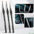 Miniature Paint Brushes,15Pcs Small Fine Tip Paintbrushes, Micro Detail Paint Brush Set, Triangular Grip Handles Art Brushes Perfect for Acrylic, ...