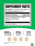 BulkSupplements.com Organic Chamomile Extract Powder - Herbal Supplement, Sourced from Chamomile Flowers - Vegan & Gluten Free, 800mg per Serving,...