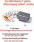 20 Pcs Motor Carbon Brush 6x12x16mm Angle Grinder/Electric Hammer Cutting Machine/Polisher/Hand Drill Carbon Brushes For Replacement Generic Elect...