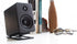 Kanto S2 Tilted Desktop Speaker Stands for Small Speakers & Compact 2”-3” Studio Monitors | Supports 6 lbs | Damping Foam Padding | Pair | Black...