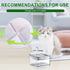 8pcs Pet Fountain Filters, 101oz/ 3Liter Soft Cat Fountain Filter Sponge Pet Water Fountain Filter Replacement Pet Fountain Accessories...