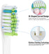 Replacement Toothbrush Heads for Ultra Plaque Control & Whitening, Diamantine-Clean Brush Heads Compatible with Philips Sonicare Electric Toothbru...