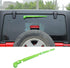 Rear Window Windshield Wiper Arm Blade Decoration Cover Trim for 2007-2018 Jeep Wrangler JK JKU(Green?...