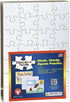 Hygloss Puzzles DIY Party Invite - Blank Puzzle for Decorating - Art Activity - Use as Party Favors - White, Sturdy – 5.5 x 8 Inches, 28 Pieces - ...