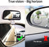 Car Blind Spot Mirror, Wide Angle Reversing Auxiliary Mirror, HD Car Rearview Mirror,Black, 1PCS...