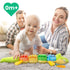 Infant Baby Musical Stuffed Animal Activity Soft Toys with Teether, Multi-Sensory Crinkle, Rattle and Textures, for Tummy Time Newborn 0-3-6-12 Mo...