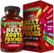 Beet Root Capsules - Circulation, Heart-Healthy Energy - w Grape Seed Extract & Ginseng 60 Count Vegan...