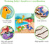 Wooden Peg Puzzles for Toddlers 1-3, Kids Educational Preschool Peg Puzzle Toy Ages 2-4, Set of 4 Dinosaur Toddler Puzzles, Ideal Gift for Ages 1 ...
