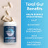 BIOHM Total Probiotic - 30 Billion CFU Daily Probiotic with Good Bacteria & Fungi Helps Reduce Bloating and Supports Total Gut Health - 30 Day Sup...