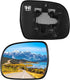BDFHYK Driver Left Side Heated Mirror Glass Compatible with Lexus 2004-2006 RX330, 2007-2009 RX350, 2006-2009 RX400h Side View Exterior Mirror wit...