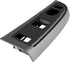 cciyu Light Gray and Black Window Switch Bezel Front Left Drivers Side Replacement Fits for Chevy Silverado 1500 2500 3500 2004-2006 for GMC Sierr...