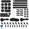 273PCS Cable Management Kit, 4 Cable Split Sleeves,9 Cable Holder,38 Cord Clips, 2 Roll Fastening Tape, 10 Adhesive Wall Cable Tie,10 Reusable Cab...