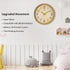 Foxtop Silent Kids Wall Clock 12 Inch Non-Ticking Battery Operated Colorful Childrens Clock for Classroom Playroom Nursery Bedrooms Kids Room Scho...