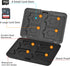 Aluminum Shock Resistant Carrying Box Holder Memory Card Storage Box Case Holder 8 Slots for SD SDHC MMC Micro SD TF Cards (Black)...