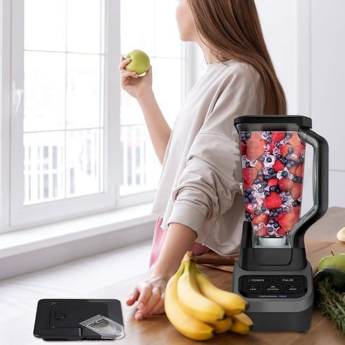 Blender Lid Replacement for Ninja, Blender Cover Pour Spout Parts for Ninja Blender 72oz Pitcher Blender Replacement Parts Compatible with NJ600-N...