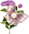 Gyn&Joy Butterfly Brooches Embroidered Wings Enamel Daisy Flower Brooch Pin For Women...