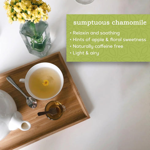 Avocado Leaf/Chamomile Tea – Caffeine-free, Herbal Tea | Immune Support | Cold Brew or Hot Tea | 15 Tea Bags - 30 Servings (Gluten Free & Non-GMO)...