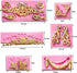 (Set Of 6) Baroque Fondant Molds for Cake Decorating Curlicues Scroll Lace Border Candy Silicone Mold for Sugarcraft, Cupcake Topper...