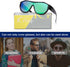 Unisex Fit Over Sunglasses for Men Women Polarized Shades with UV Protection for Fishing IF5804...