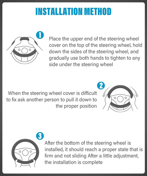 Disposable Steering Wheel Covers,Plastic Clear Steering Wheel Protectors with Elastic Perfect,100 Pieces Car Steering Wheel Cover and 100 Pieces G...
