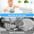 Baby and Toddler Feeding Supplies Set, Toddler Bowl Spoons Forks Set, 100% Food-Grade Silicone, Microwave & Dishwasher Safe (3 Pieces)...