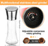 Pepper Mill Grinder Refillable,SAINSWIN Manual Salt and Pepper Grinders,Adjustable Coarseness Spice Grinder,Kitchen Gadgets Nutmeg,Herb,Black Pepp...