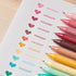 Kaco Gel Pens 20 Assorted Color Ink 0.5mm Fine Point, Cute Stationery Journaling Note Taking Pens Retractable Office School Supplies...