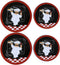 Chef Spaghetti Lover Theme Set of 4 Electric Stove Burner Covers (Chef 2)