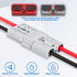 50 Amp Battery Quick Connect/Disconnect Connector 6 to 12 Gauge Battery Cable Connector Quick Disconnect Battery Terminal, 12V Wire Harness Plug C...